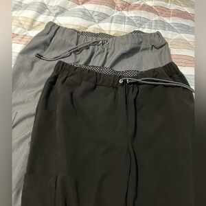 2 pair scrub pants